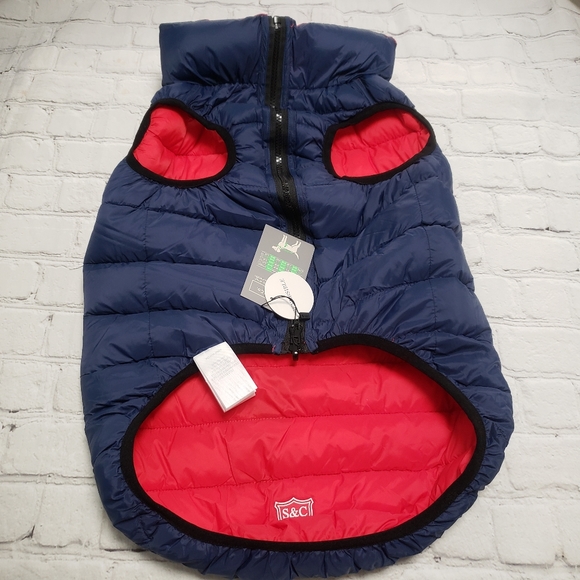 Sydney & Co Dog Sydney Co Reversible Puffer Vest Dog Jacket Poshmark